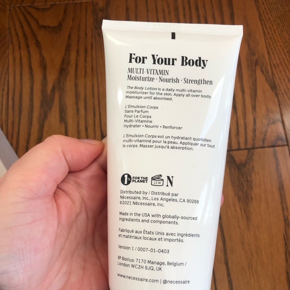 Necessaire the Body Lotion 200ml fragrance free - Picture 6 of 8